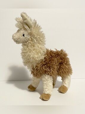 Douglas Alpaca Llama Plush 12” Stuffed Animal Standing Toy Realistic Farm NWT
